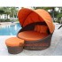 Kursi Kursi Daybed Kerajinan Rotan KFR-AR-156