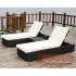 furniture rotan minimalis lounger