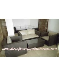 sofa sintesis kerajinan rotan