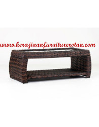meja makan kerajinan rotan