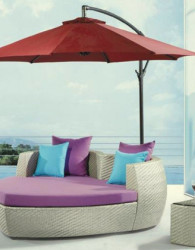 Kerajinan rotan sintetis sofa minmalis