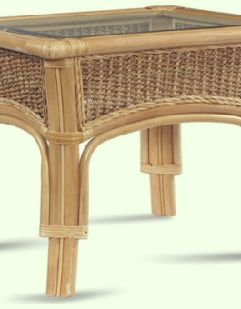 Meja rotan sintetis dengan sentuhan klasik | Furniture rotan sintetis jepara KFR-KTR-86
