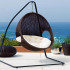 Ayunan rotan sofa gantung pantai
