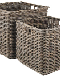Kubu Grey Keranjang Baju Furniture Rotan
