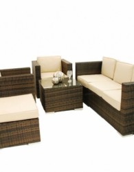 Model Kursi Sofa Rotan Taman