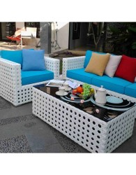 Supplier Kerajinan Sofa Furniture Rotan Sintetis