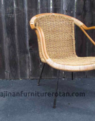 Bangku teras rotan minimalis ammanda
