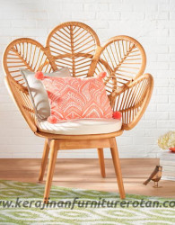 Kursi taman rotan minimalis furniture rotan export modern