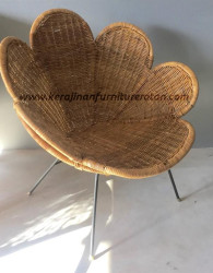 Kursi rotan minimalis bunga furniture rotan export