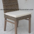 Kursi makan rotan busa export furniture rotan minimalis