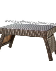 Meja minimalis rotan furniture rotan export minimalis terbaru