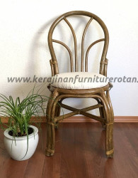 Kursi rotan vintage export furniture rotan retro klasik