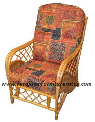 Kursi santai rotan export furniture rotan klasik
