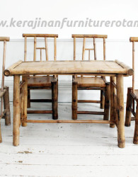 Kursi tamu rotan export furniture rotan bambu