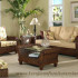Set kursi rotan export furniture rotan minimalis walnut