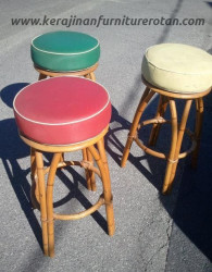 Kursi kafe rotan mini export furniture rotan minimalis