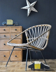 Kursi rotan anak minimalis export furniture rotan modern