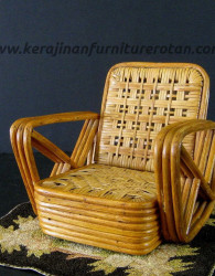 Kursi tamu rotan retro export furniture rotan retro