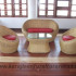 Kursi rotan klasik murah export furniture rotan retro