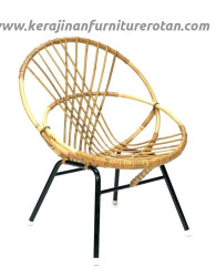 Kursi rotan slipper export furniture rotan minimalis