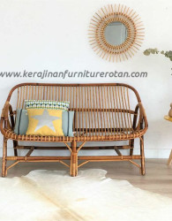 Sofa rotan klasik export furniture rotan modern elegan