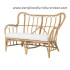 Sofa rotan minimalis 2 seater export furniture rotan modern