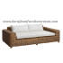 Sofa rotan minimalis 4 seater export furniture rotan modern elegan