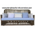 Sofa rotan minimalis export furniture rotan modern biru