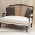 Sofa rotan minimalis export furniture rotan modern putih