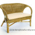 Sofa rotan minimalis kerang export furniture rotan modern