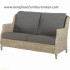 Sofa rotan grey modern export furniture rotan minimalis