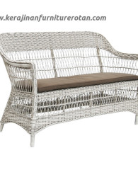 Sofa rotan klasik export furniture rotan silver