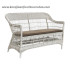 Sofa rotan klasik export furniture rotan silver