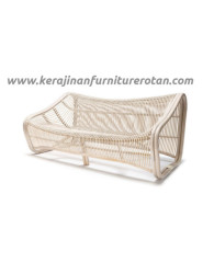 Sofa rotan modern export furniture rotan minimalis motif tulang