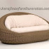Sofa rotan oval export furniture rotan minimalis
