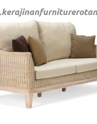 Sofa rotan minimalis export furniture rotan keluarga modern