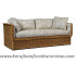 Sofa rotan minimalis export furniture rotan polkadot modern