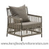 Furniture rotan export sofa rotan minimalis outdoor black