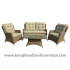 Furniture rotan export set sofa tamu rotan santai modern
