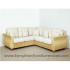 Furniture rotan export sofa sudut rotan klasik santai putih