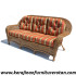 Furniture rotan export sofa tamu rotan santai modern orange
