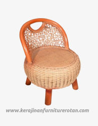 Furniture rotan export kursi santai rotan klasik modern mini