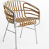 Kursi taman stainless rattan jepara export
