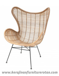 Kursi santai rattan modern export jepara