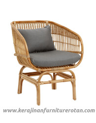 Kursi teras rattan modern export jepara